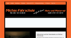 Desktop Screenshot of michasfahrschuleberlin.de